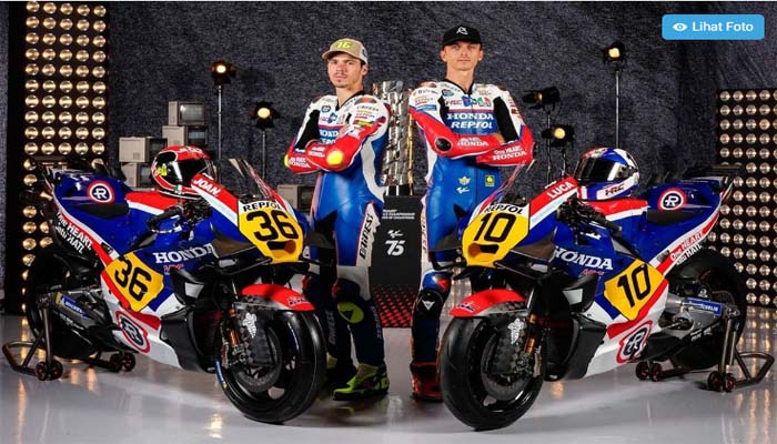 Repsol Honda Pakai Livery di MotoGP Inggris 2024